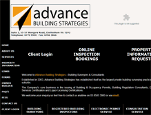 Tablet Screenshot of buildingstrategies.com.au